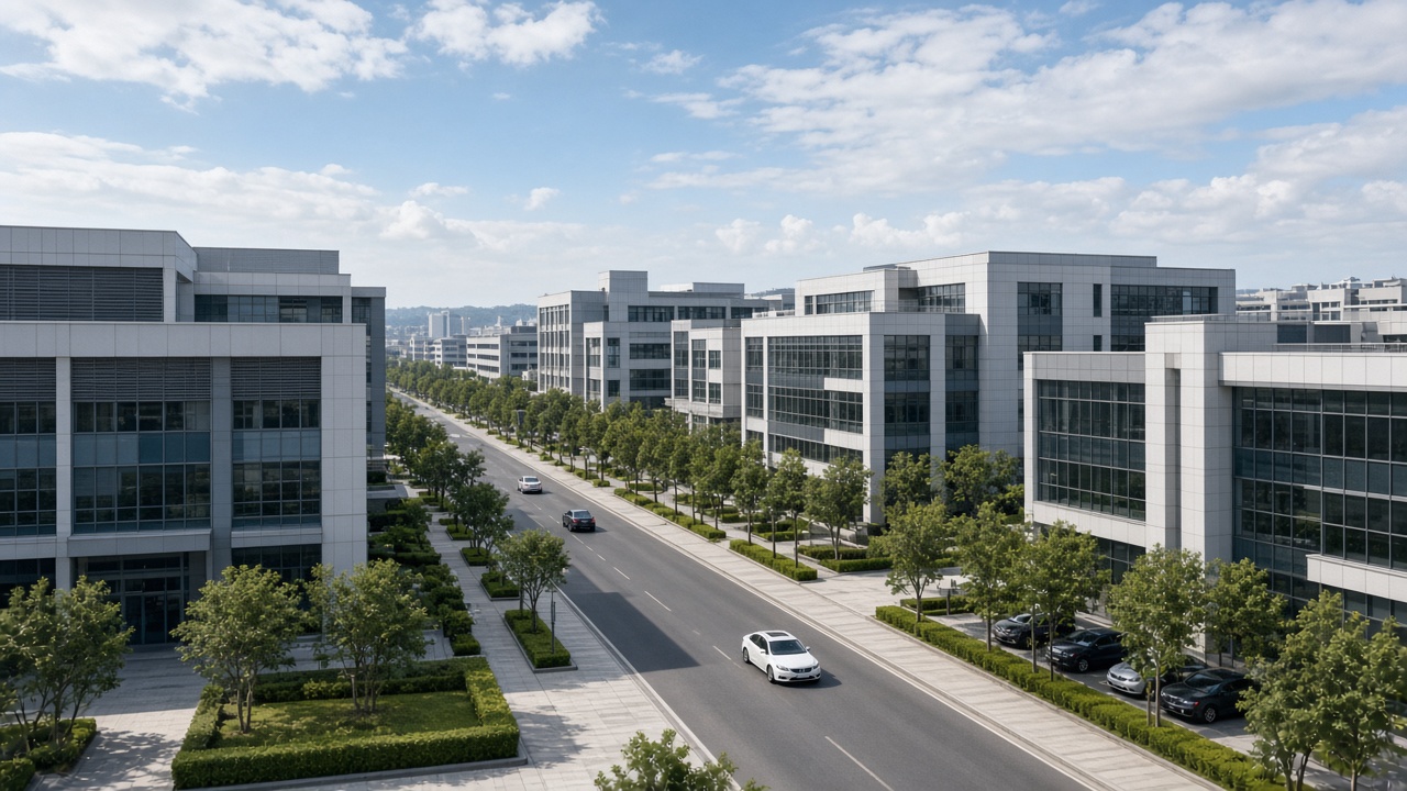 Industrial park in Shenzhen